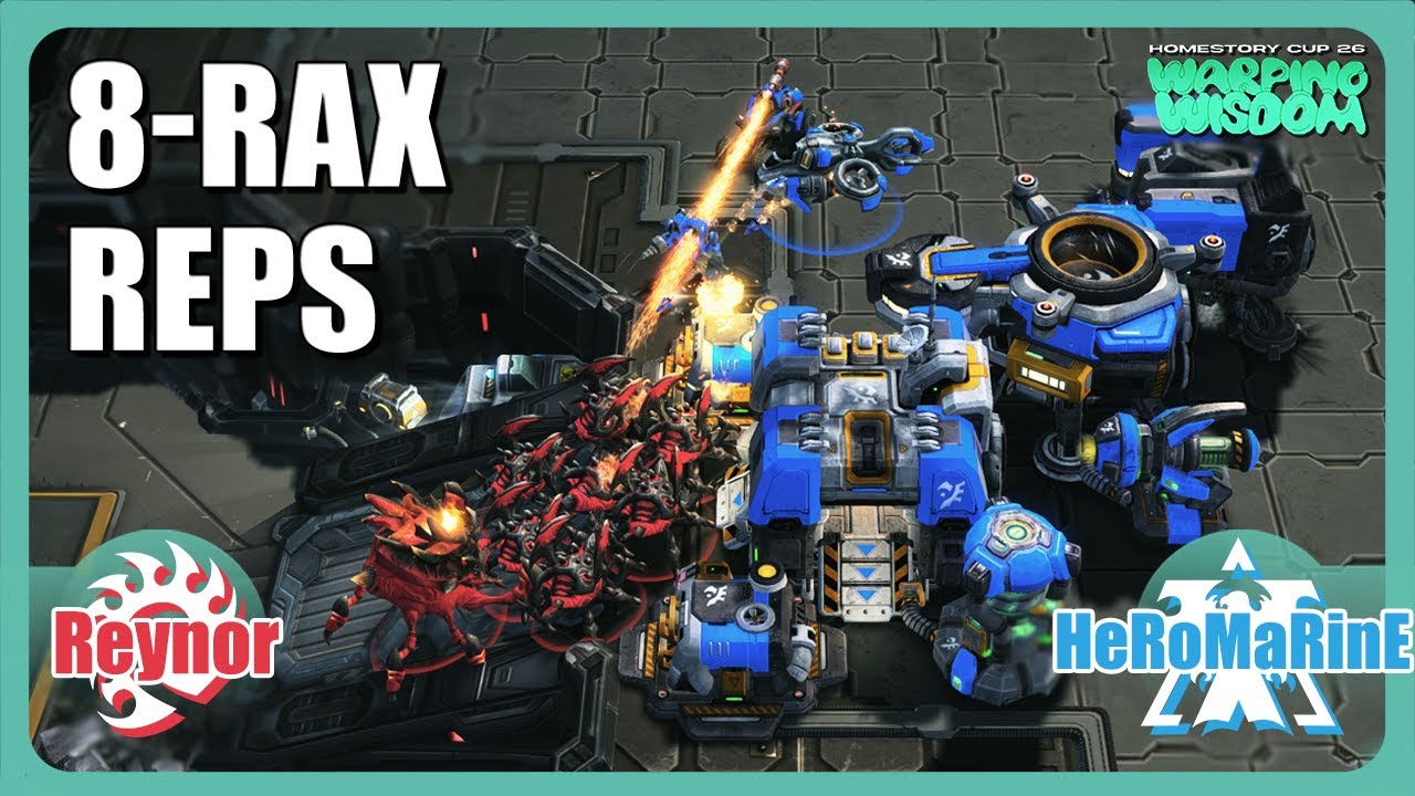 HeRoMaRinE tests Reynor with his 8-RAX!