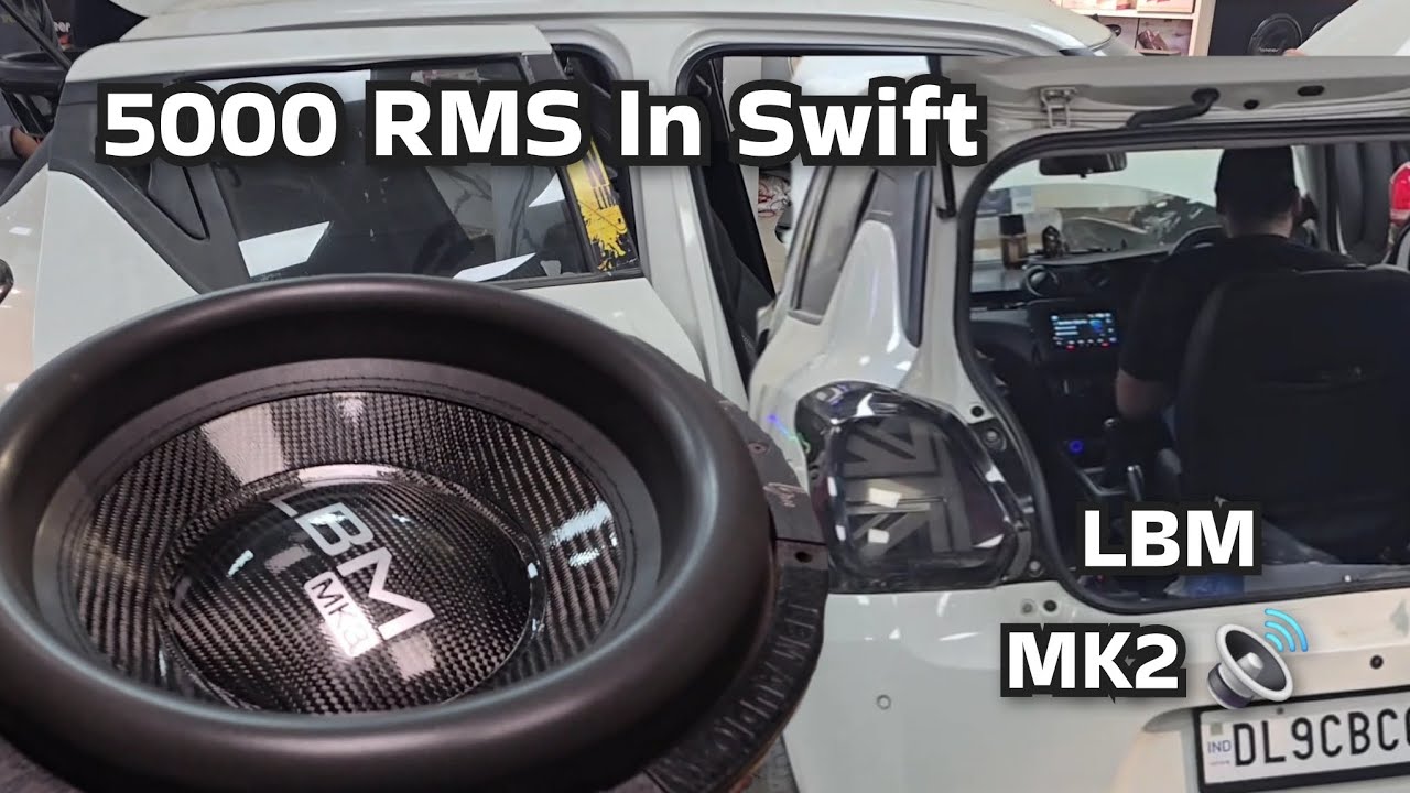 LBM MK2 15 Swift 5000 Rms Arnold Mids Ecosports best music system Creta full car Damped 🔊🔊 loudest