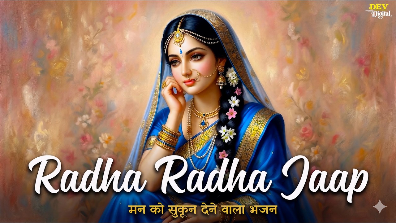 Shri Radha Shri Radha Naam Jap 1008 Baar - श्री राधा श्री राधा नाम जप   Radha Dhun, Radha Jap Mantra