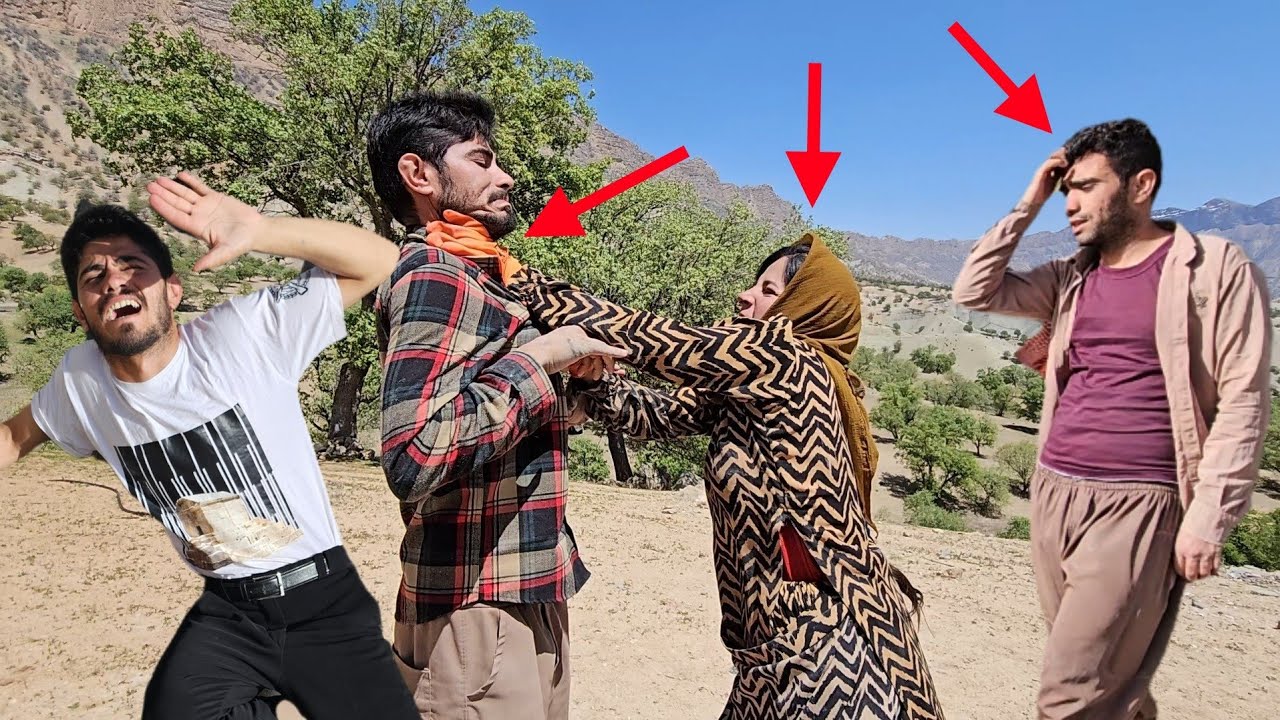 Breathtaking moment between Kubra and Ali while building the warehouse;  until Muhammad arrives