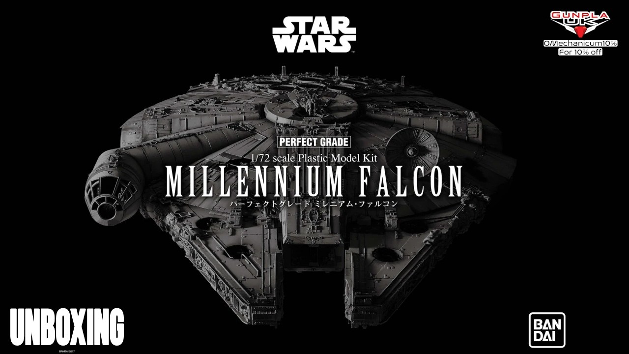 Распаковка P-Bandai PG Millennium Flacon