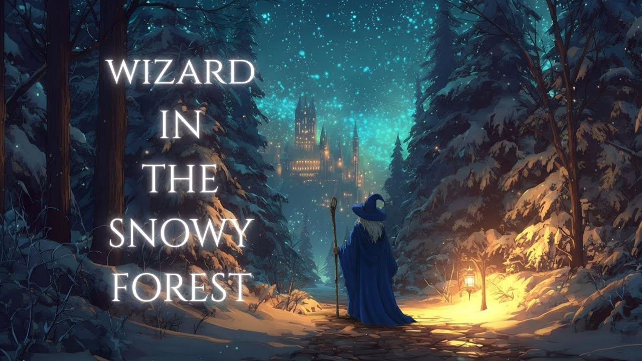 Medieval Fantasy Music for Sleep & Relaxation | Wizard in the Snowy Forest