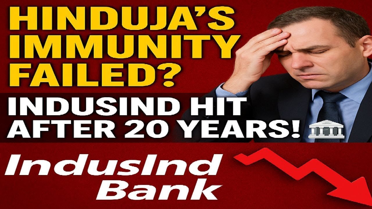 Hinduja&rsquo;s Banking Shield Breaks?💥 IndusInd Faces Worst Crisis in 20 Years⚠️ What Went Wrong?🔥🏦