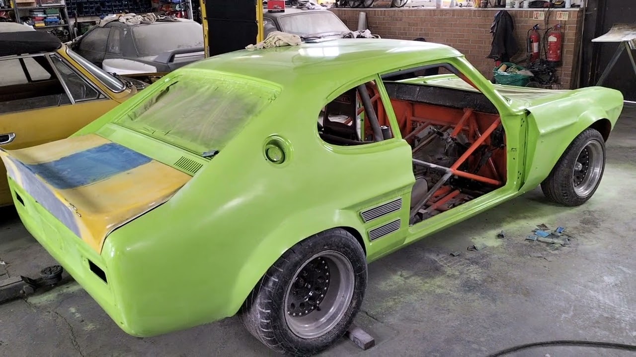 intro to Yorkshire Classic Cars ltd and my v8 mk1 turbo street/strip Ford Capri