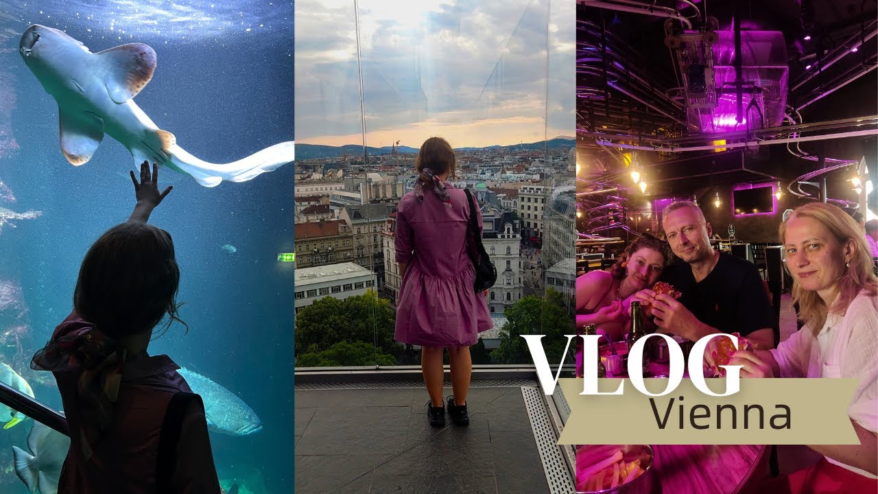 Vienna vlog/ Rollercoaster restaurant/ Schönbrunn palace/ Wurstelprater/ Haus des Meeres