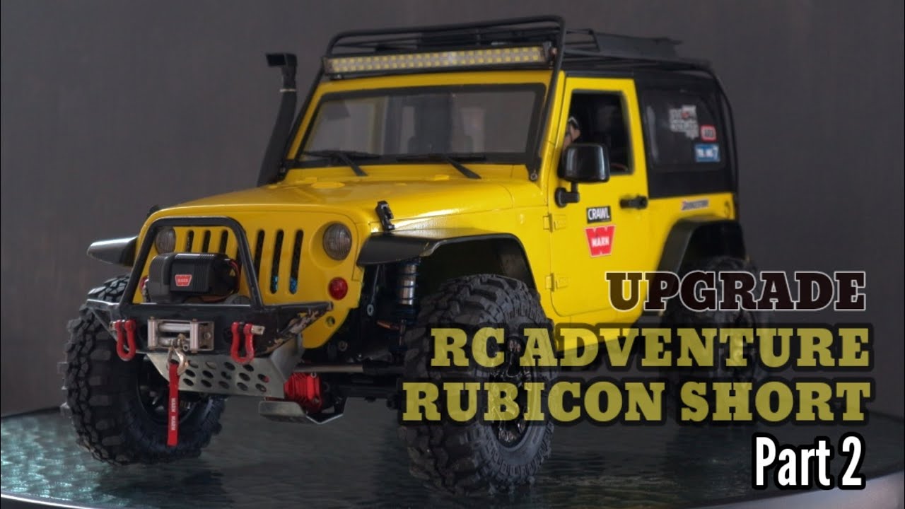 Review Build RC Offroad Rubicon Short WB 275 (upgrade) Basic SCX
