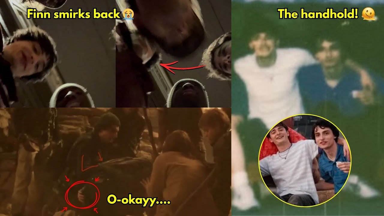 DID FINN AND NOAH JUST?😱 Of course they hold hands.. turns out Mike did hold Will but they cut it?
