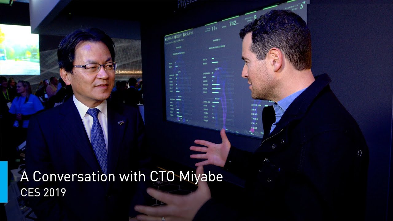 A conversation with CTO Yoshiyuki Miyabe on Tech Strategy #PanasonicCES 2019