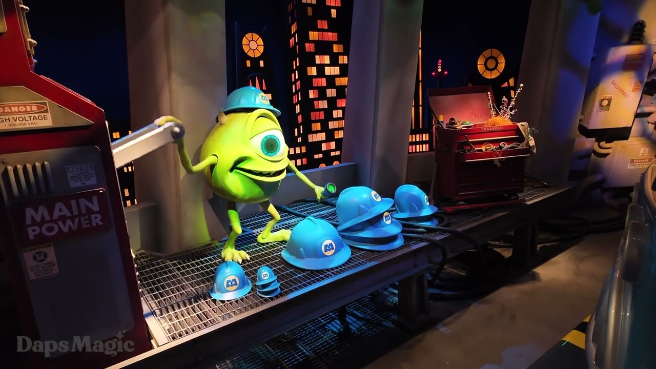 Monsters, Inc  Ride & Go Seek | Tokyo Disneyland 2025 4K