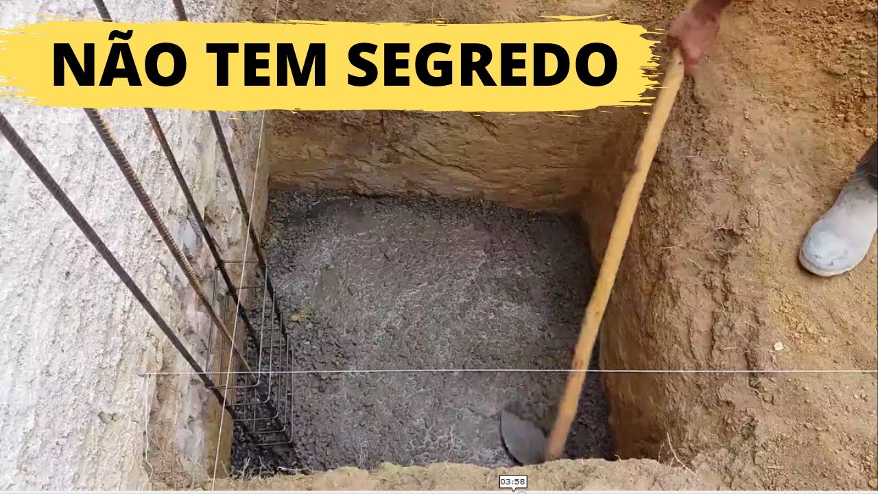 Como fazer as sapatas de uma construção com economia e facilidade -  faça você mesmo