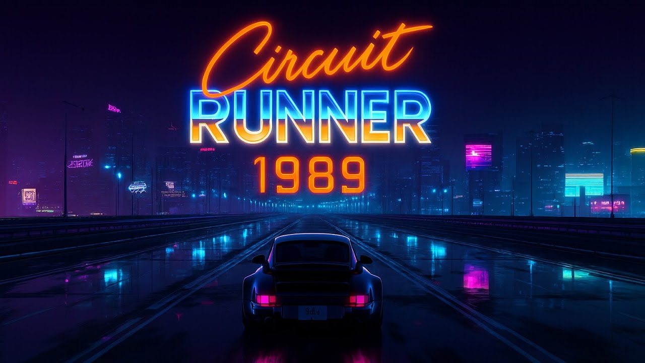 Circuit Runner 1989 • 80s Retro, Chillwave & Synthwave in Your Blood