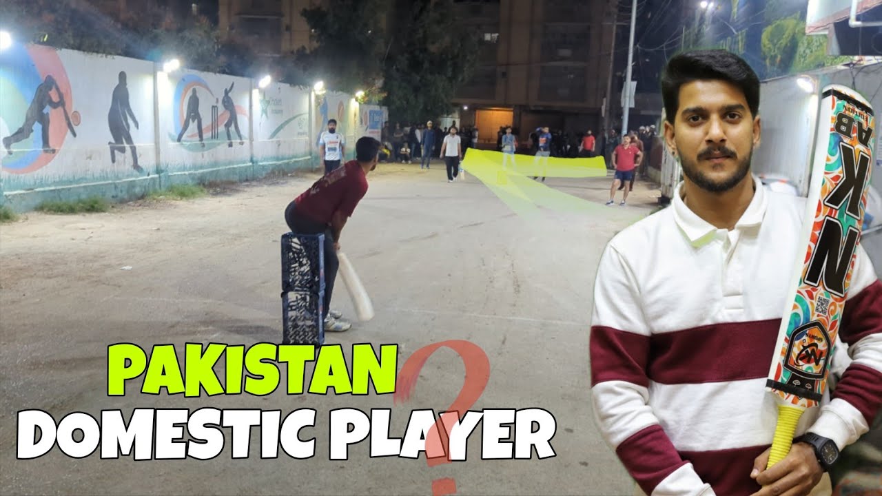 Is he Pakistan domestic player ?