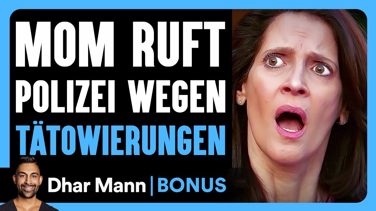Mom Ruft Polizei Wegen TÄTOWIERTEM VATER | Dhar Mann Studios