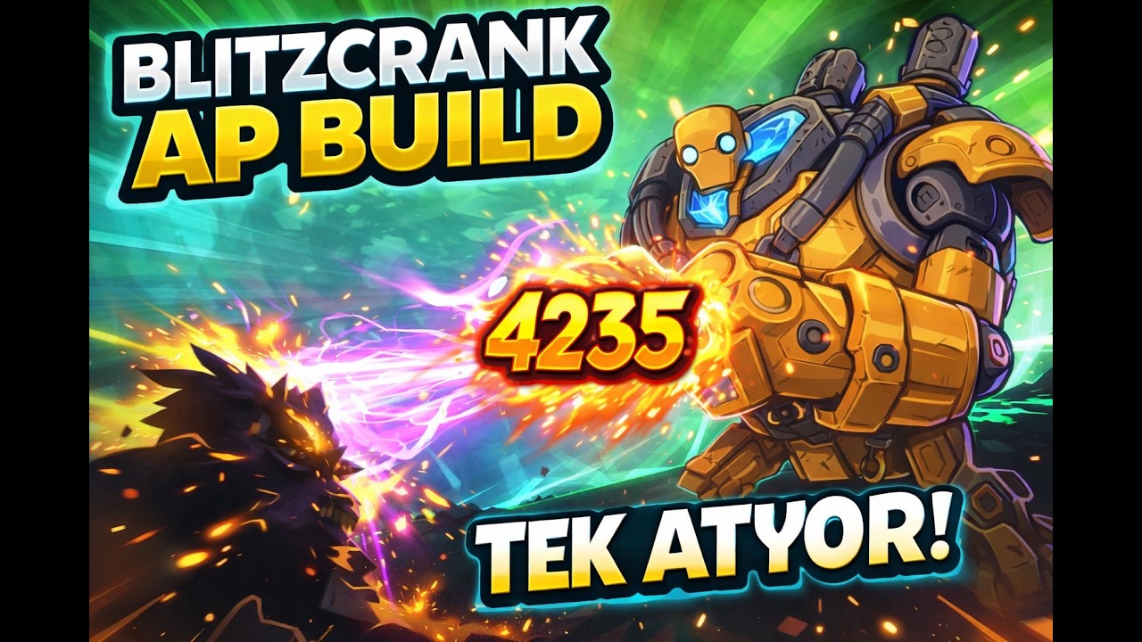 BLİTZCRANK AP BUİLD TEK ATIYOR