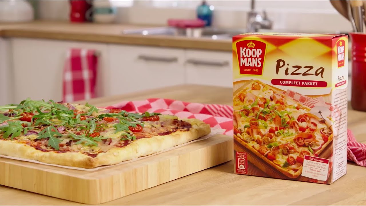 Pizza bakken met Koopmans