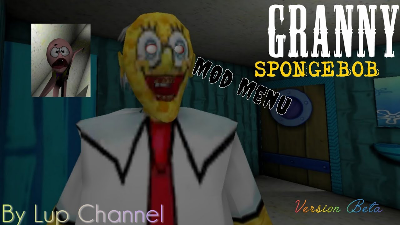 Granny In SpongeBob SquarePants Test Mod Version Mod Menu With Menu Corrupted