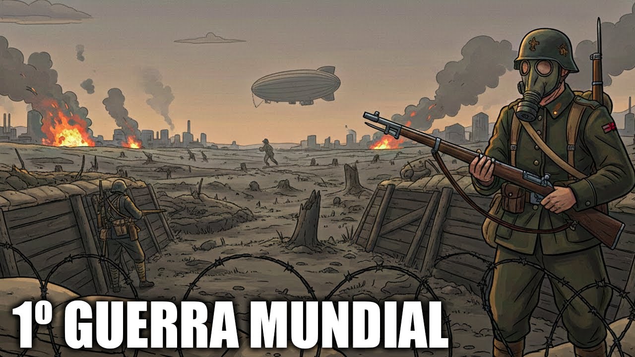 Toda la HISTORIA de la Primera Guerra Mundial: Trincheras, Imperios y El Mundo Cambiado para Siempre