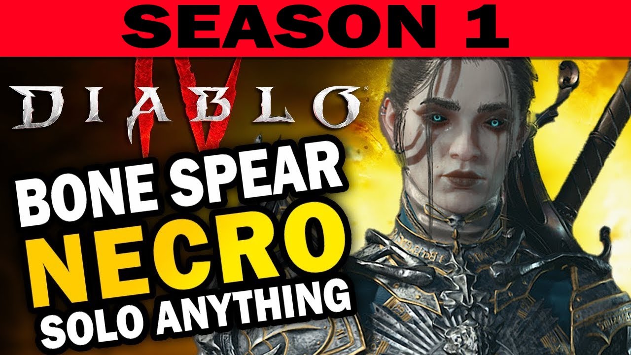 The STRONGEST Season 1 Necro - D4 Bone Spear Necro