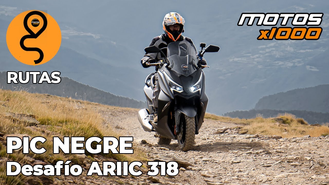 Desafío Pic Negre con la Ariic 318 | Motosx1000