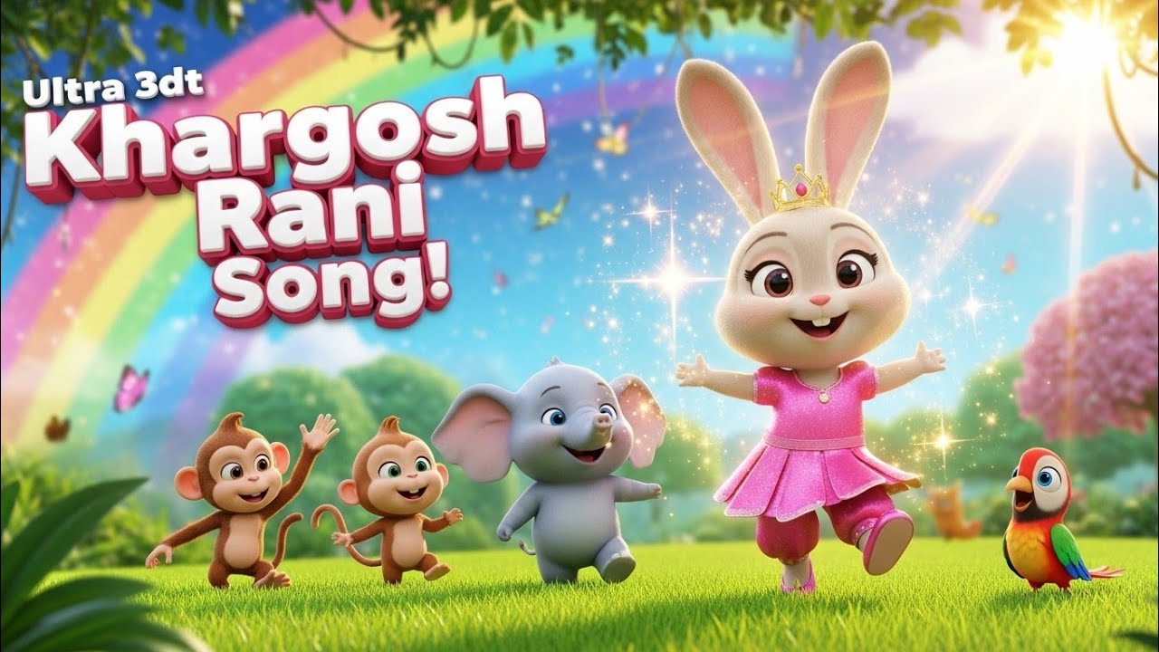 Khargosh Rani: Pyari Nanhi Khargosh | Hindi Nursery Rhymes for Kids | Animal Song