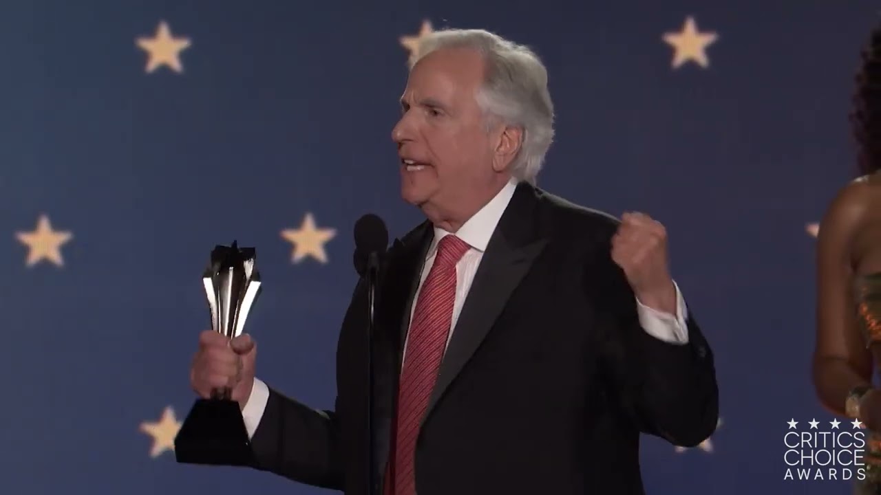 Barry's Henry Winkler Acceptance Speech at the 2023 Critics Choice Awards