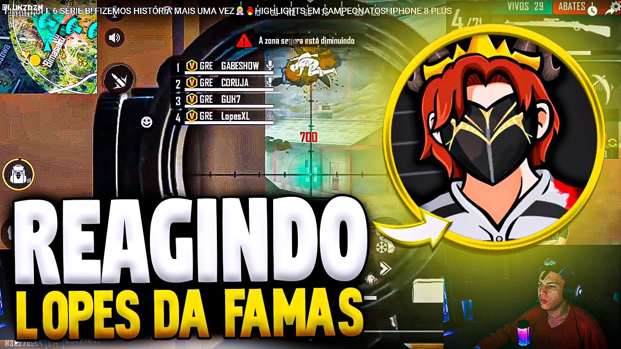 REAGINDO AO LOPES DA FAMAS