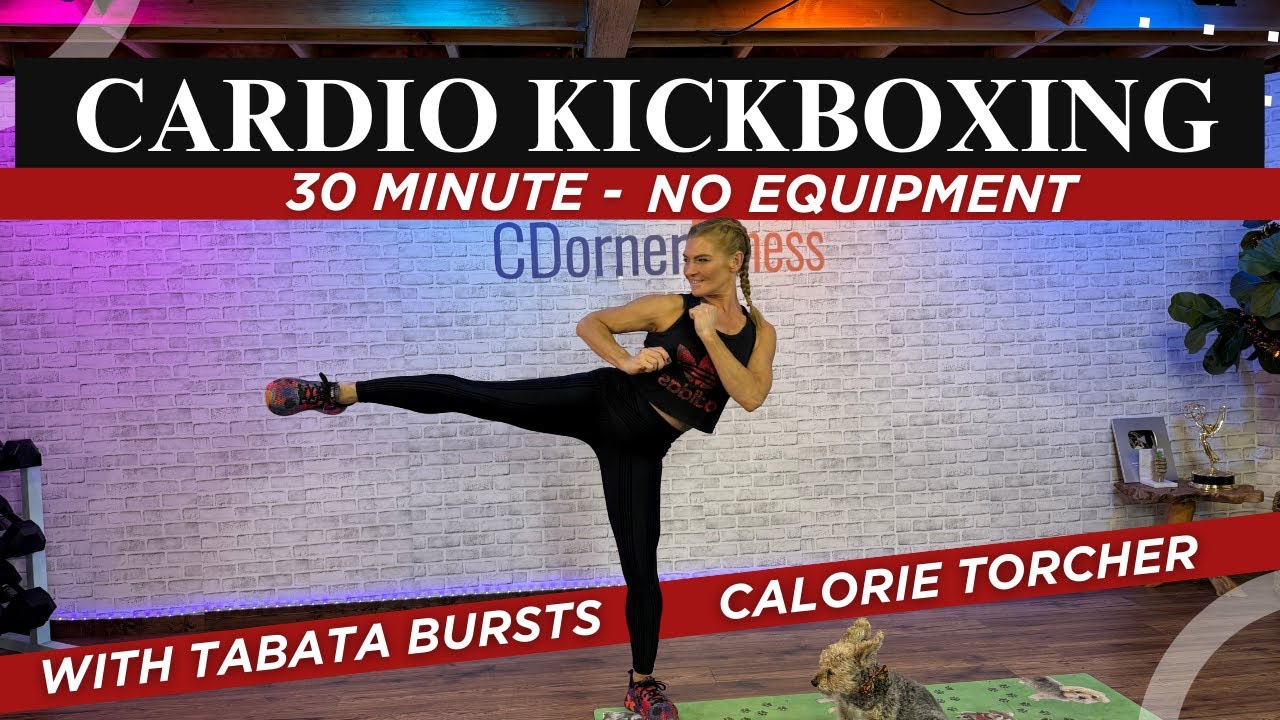 30 MIN CARDIO KICKBOXING 🥊 High-Energy Tabata Workout