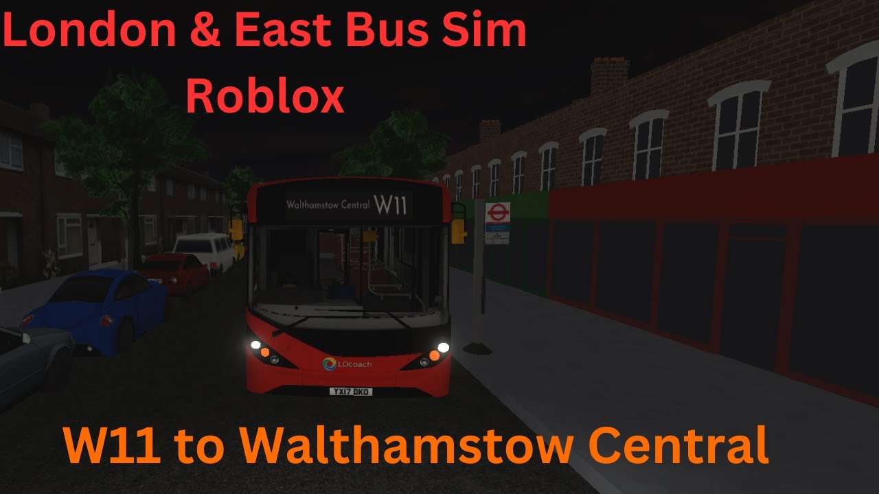Roblox| London & East Bus Sim| W11 to Walthamstow Central| Cab view full route