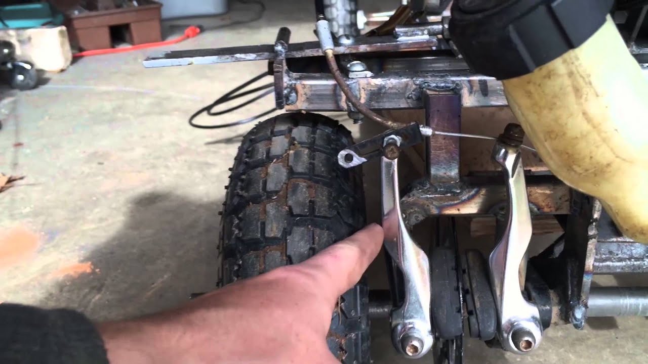 homemade motorized mountain board part2