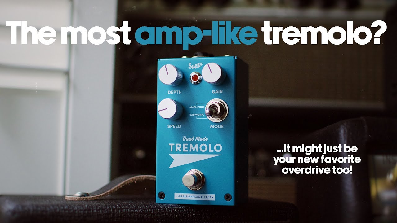 Supro Tremolo - the most amp-like tremolo out there? [and one heck of an overdrive too!]