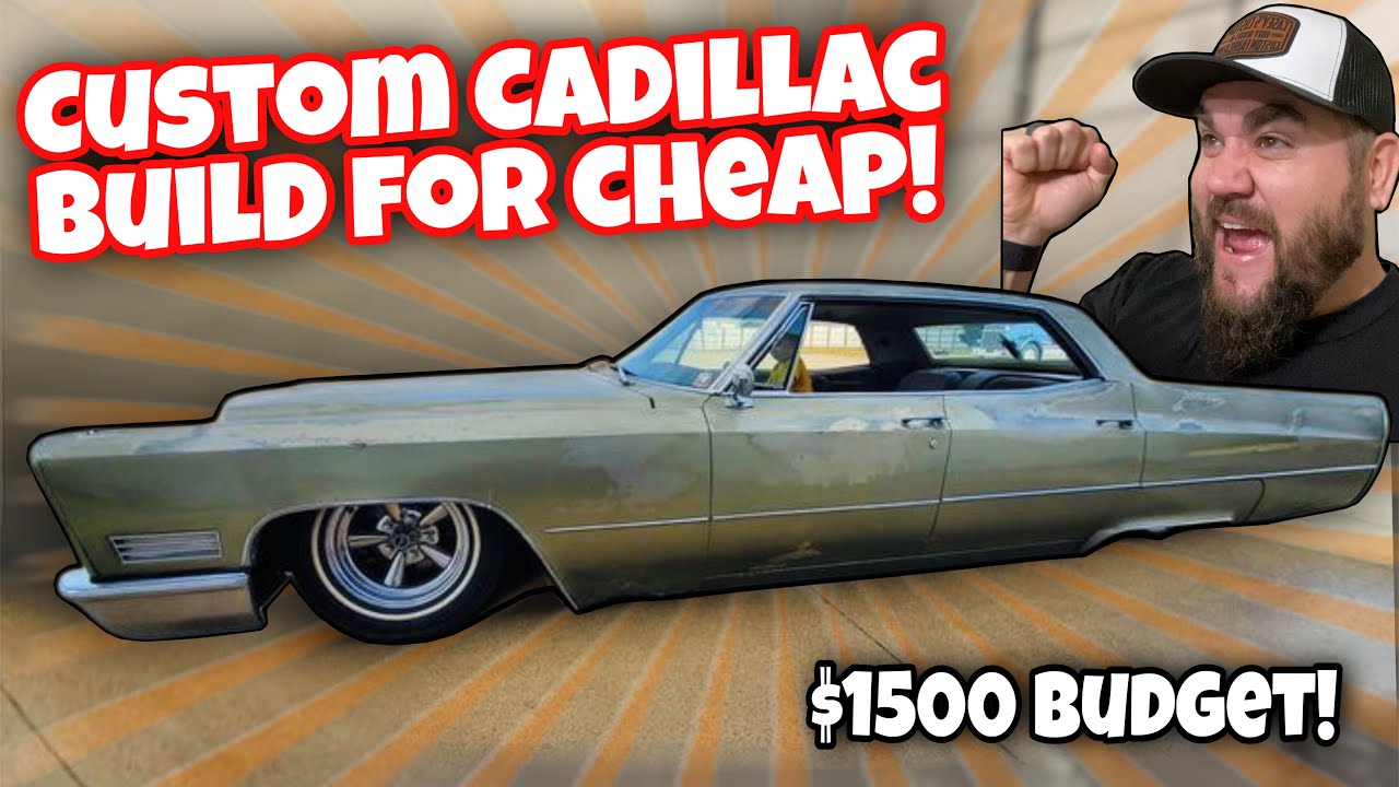 BUILDING THE BADDEST CUSTOM CADILLAC EVER ON A BUDGET!  ABANDONED 67 CADDY GETS FULL HOT ROD BUILD!