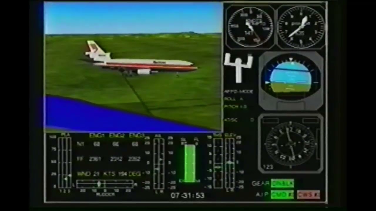 Martinair Flight 495 Crash Original CVR Recording and Animation