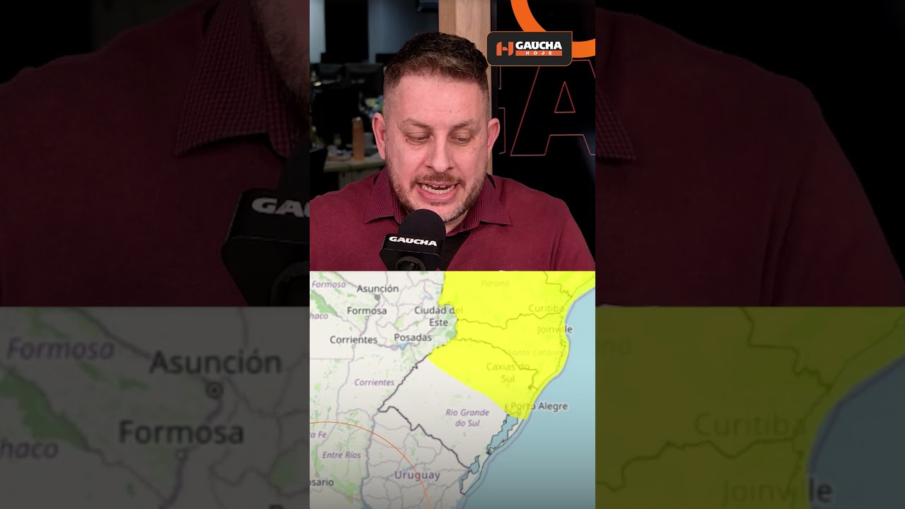 ALERTA do INMET para temporais no RS | Ga&uacute;cha Hoje
