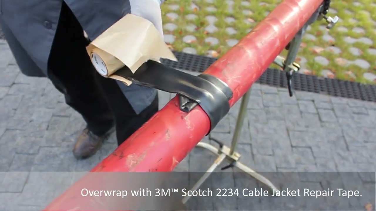How To Repair Cable Jackets In The Field with 3M Electrical Tapes | EMD Cable Jacket Repair