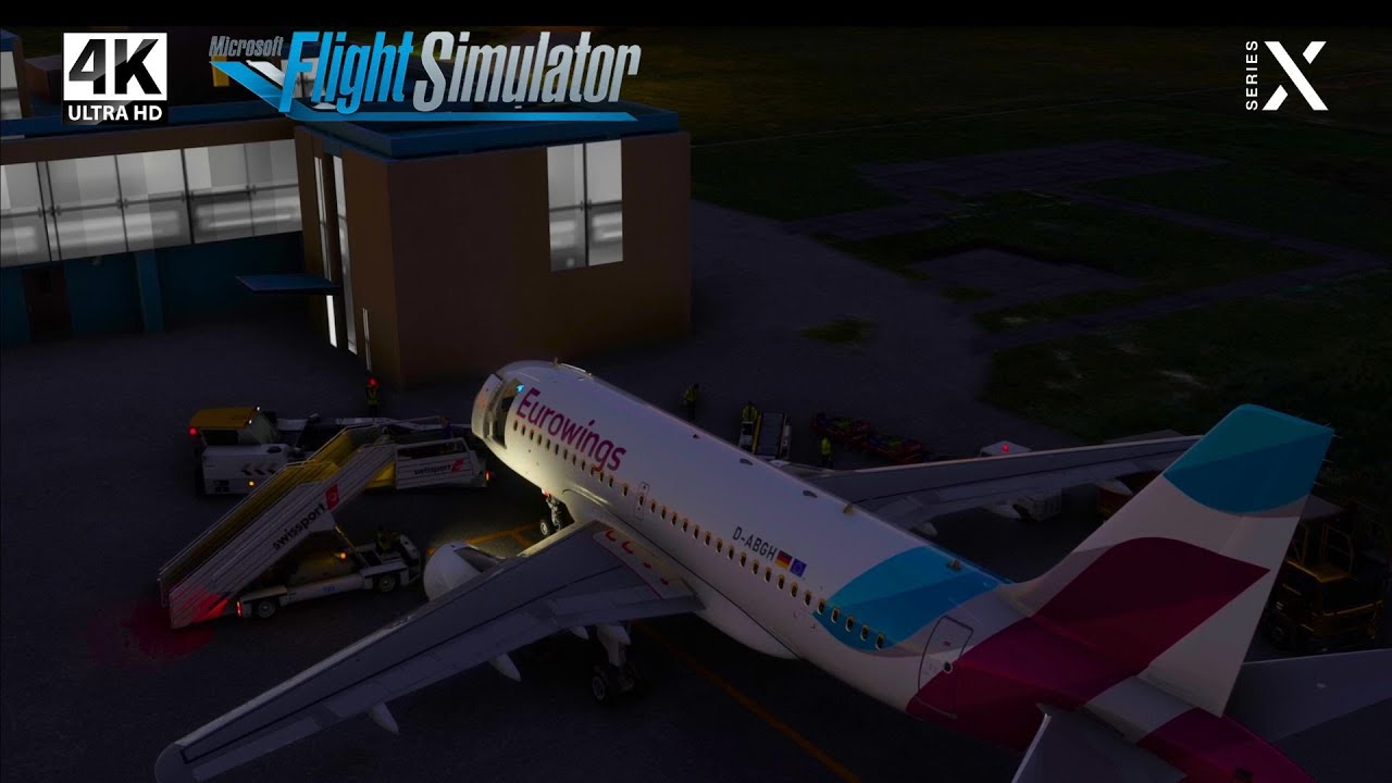 D&uuml;sseldorf - Sylt | LVFR A319-100 | Amazing Approach | Microsoft Flight Simulator 2024 | XBOX Series