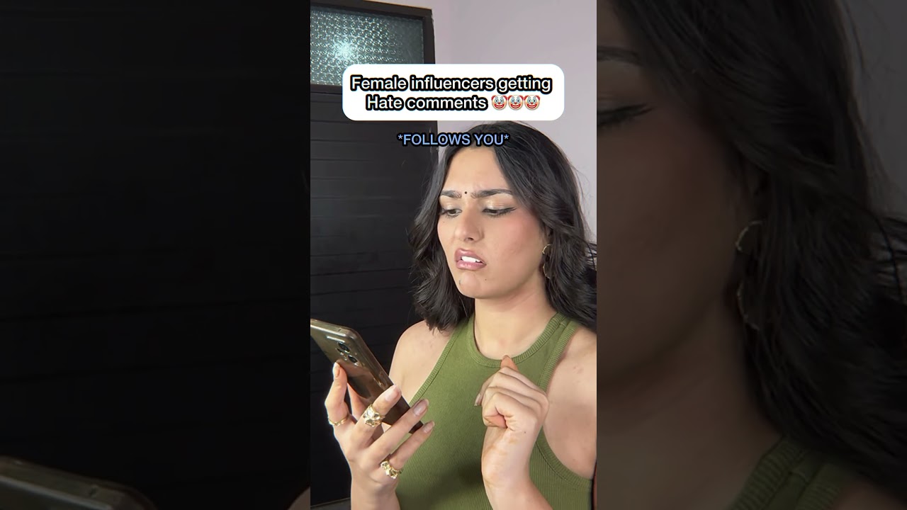 Female influencers getting hate🤡