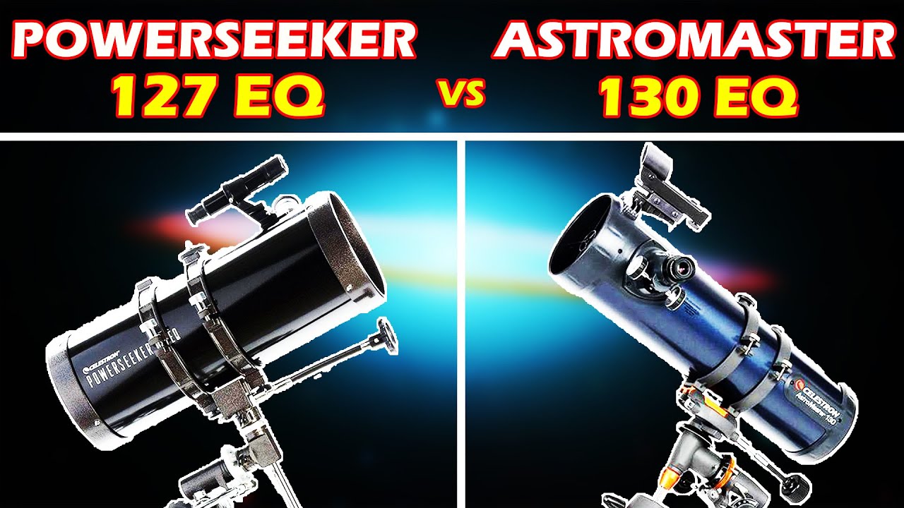 Celestron PowerSeeker 127 EQ против Celestron AstroMaster 130 EQ | Обзор телескопа
