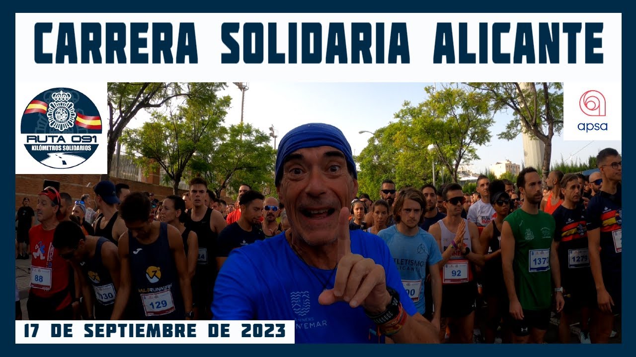 🏃🏽‍♀️ CARRERA SOLIDARIA ALICANTE 