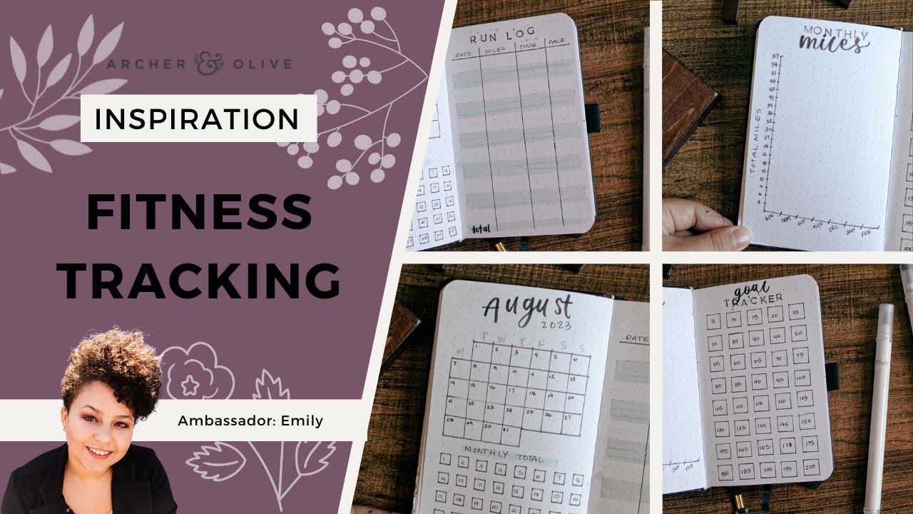 5 Simple and Easy Running Tracker Spreads