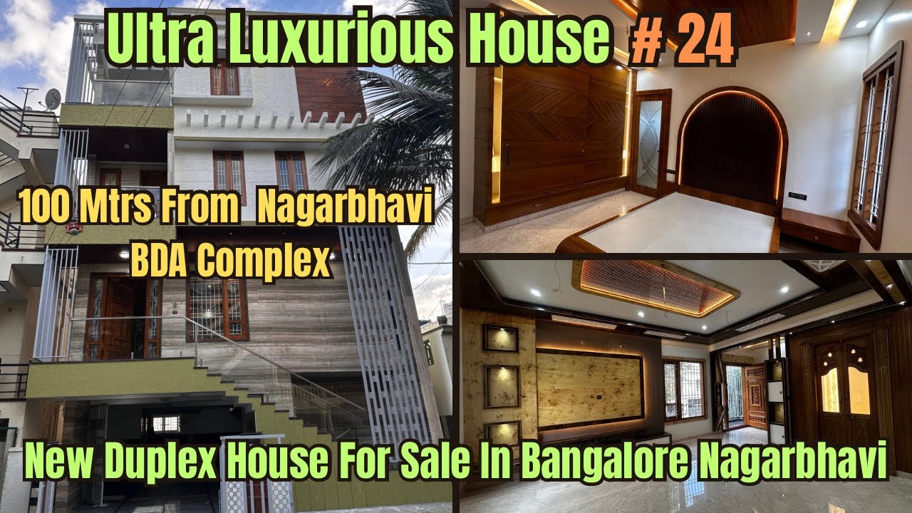 #94 || 30x40 Duplex House Bangalore || Indepent House For Sale In Bangalore Nagarbhavi