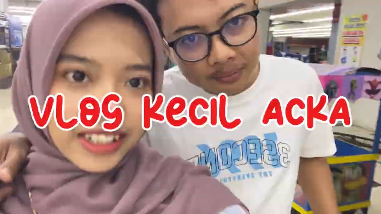 #MINVLOra vlog kecil kereta hantu dan pasar malem 🚂🎡👻