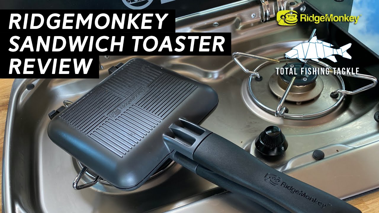 RidgeMonkey Sandwich Toaster discount code & review - Total Fishing Tackle