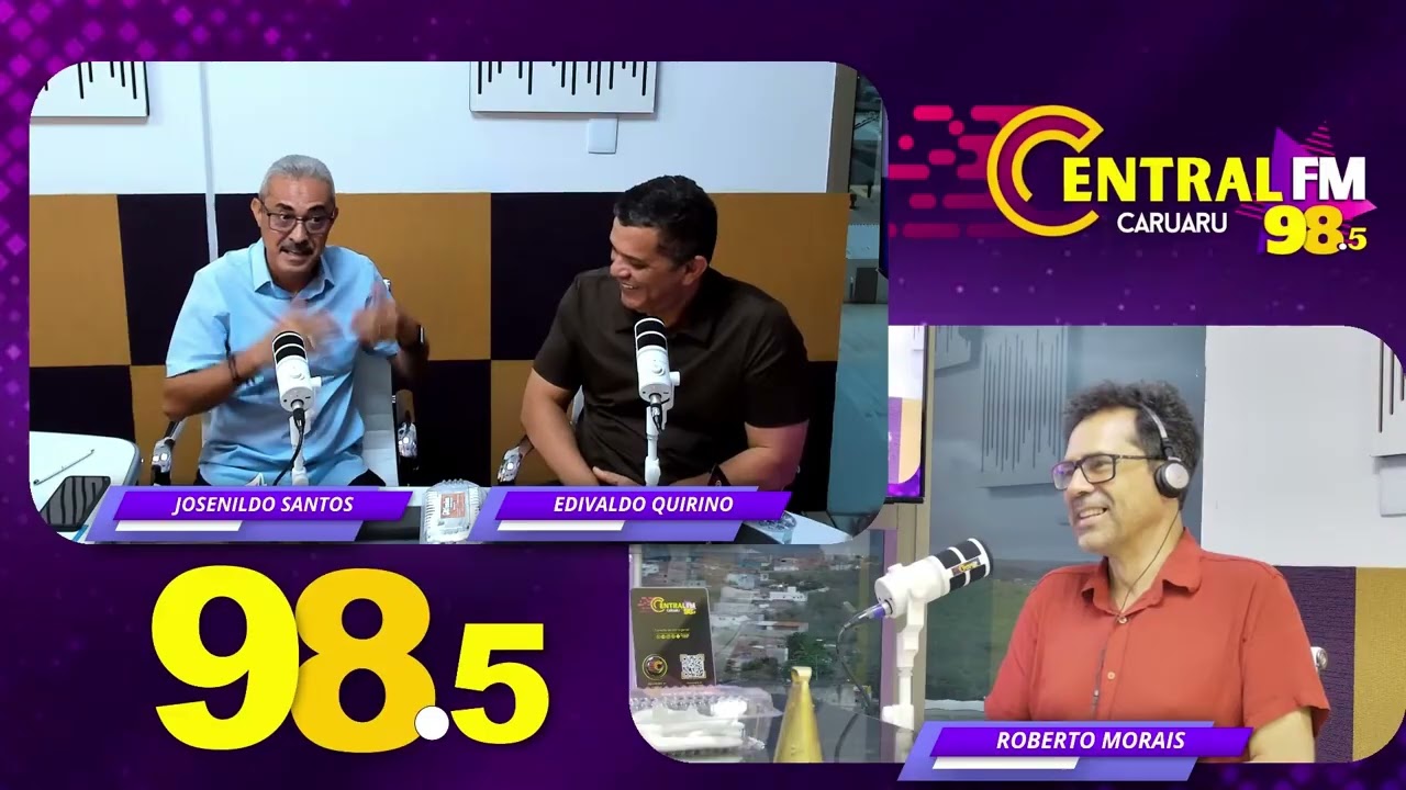 ENTREVISTA NA CENTRAL FM