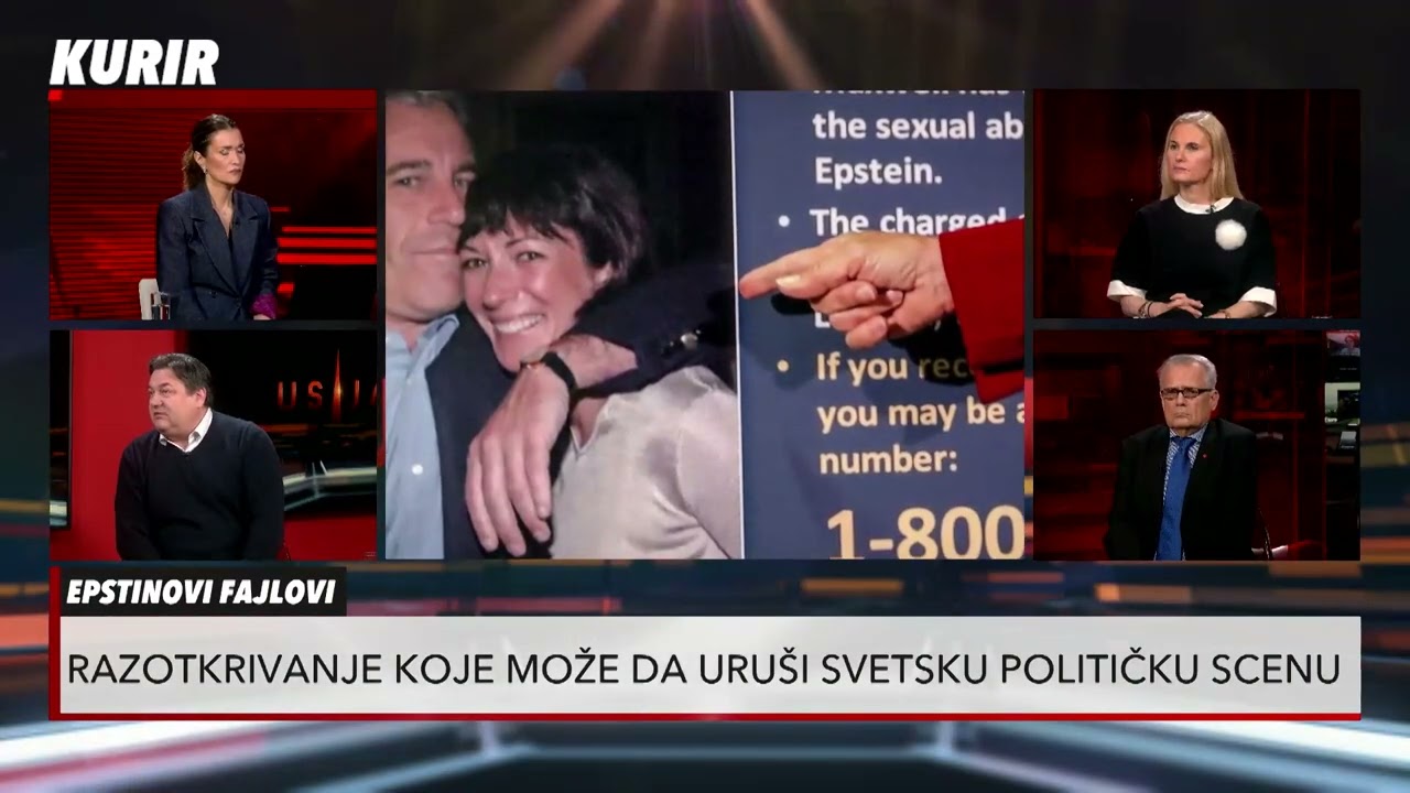 INTRIGANTNI EPSTAJNOVI FAJLOVI: Razotkrivanje koje može da uruši svetsku političku scenu!
