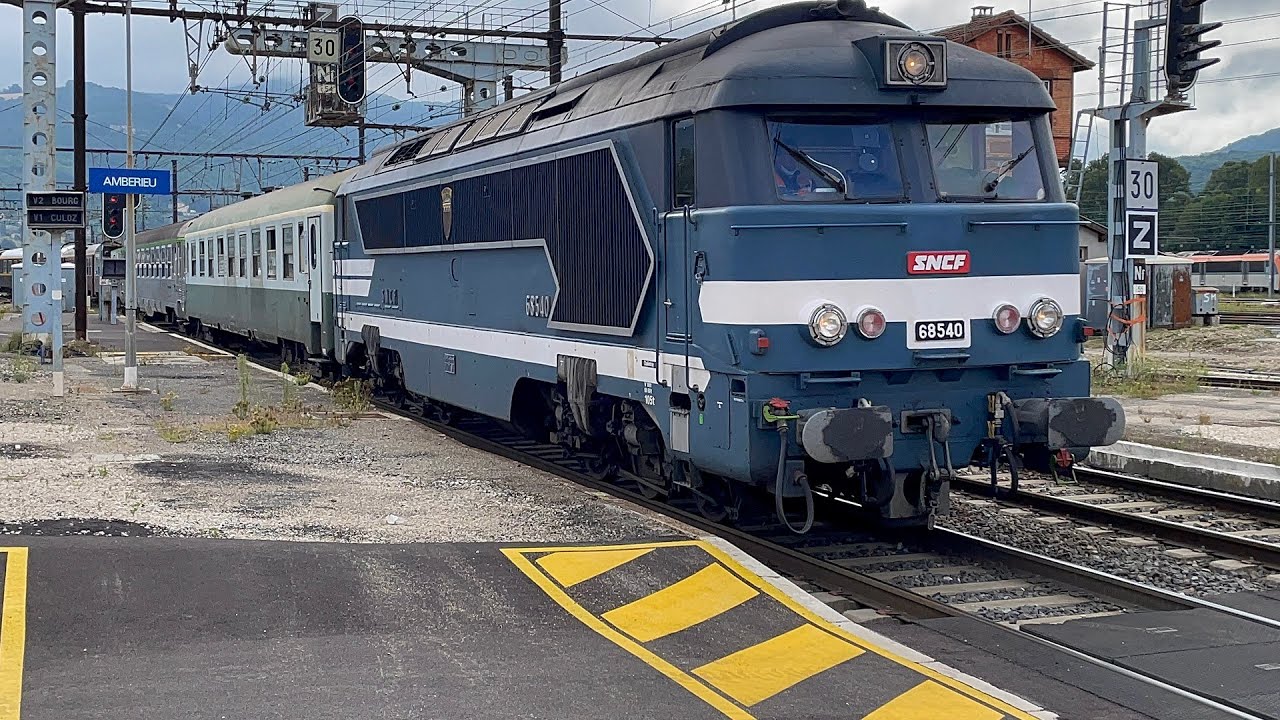 A1A A1A68000 et BB25100+CC6500 sur le TRANS ALPES EXPRESS le 29082021