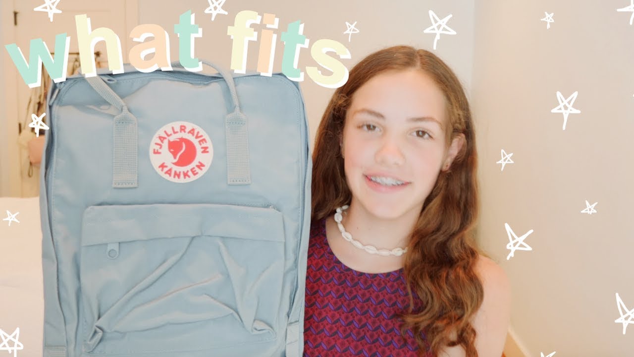 how much FITS in a FJALLRAVEN KANKEN + unboxing || it's pier story