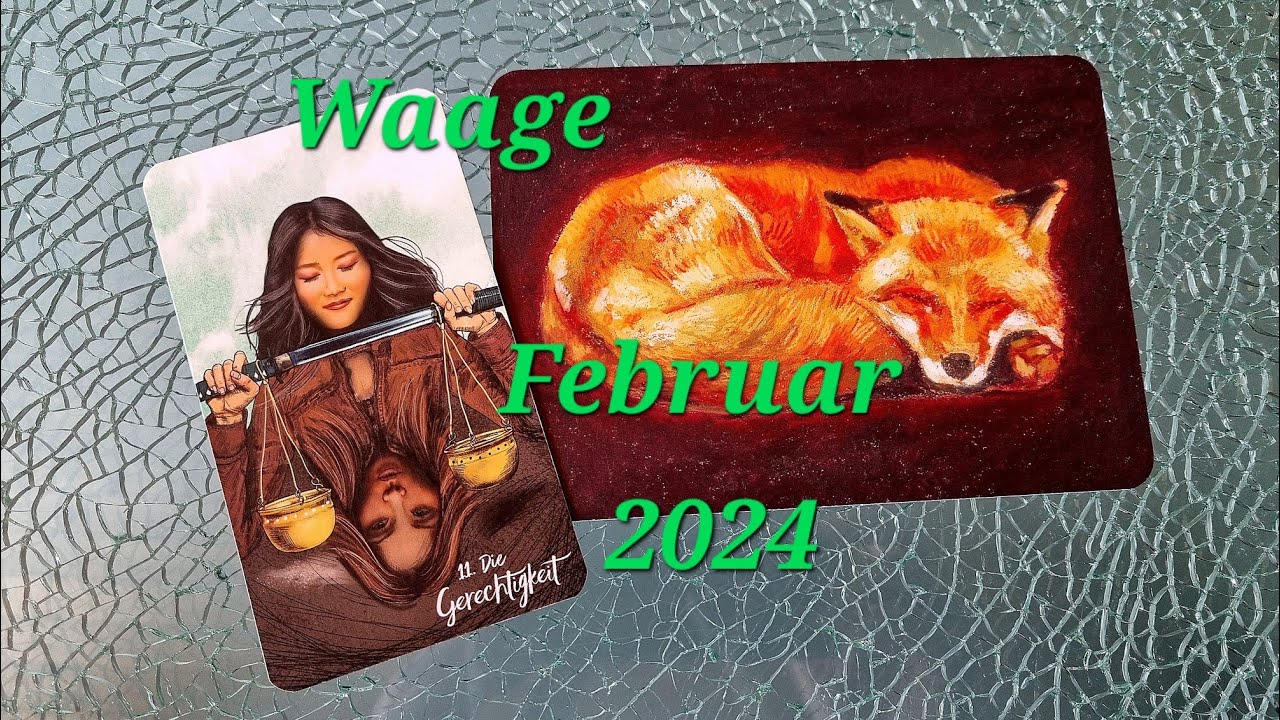 Waage ♎️  Monatslegung Februar 2024 | Tarot | Lennormand | Orakel
