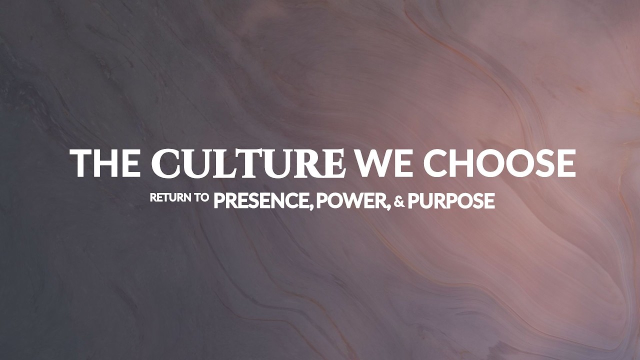 The Culture We Choose - Apostle Rolph Hendriks | Power City