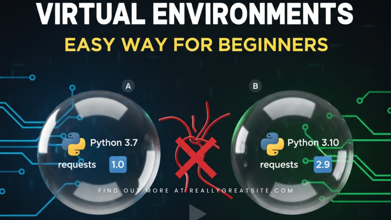 Python Virtual Environment in Easy Way  For Beginners