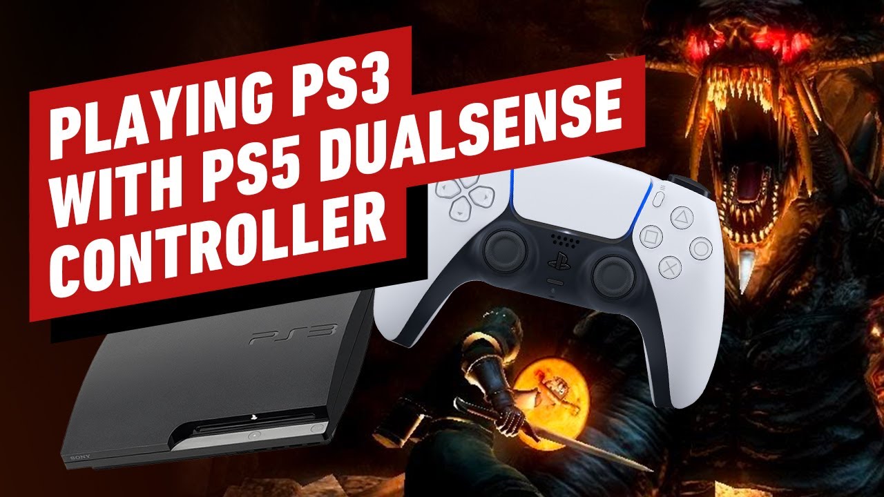 Playing the PS3 with the PS5 DualSense Controller